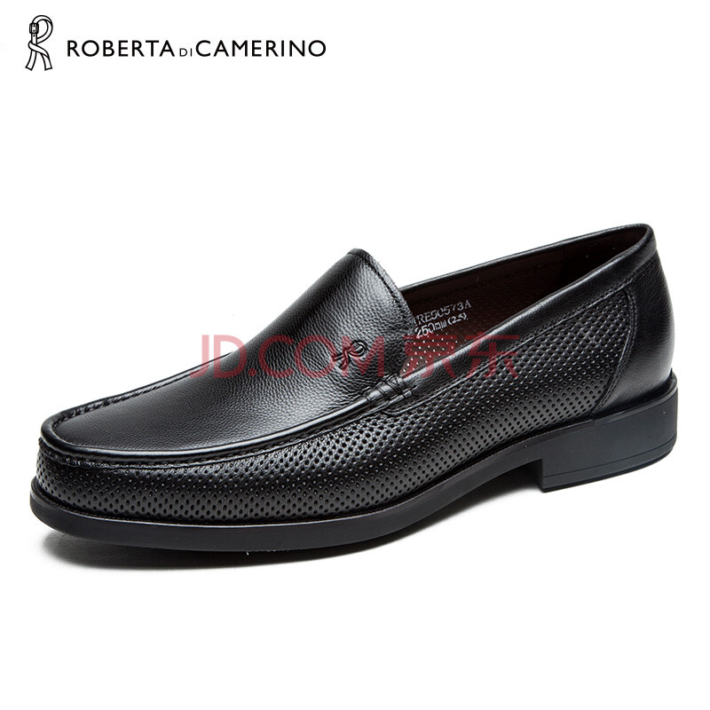 ŵ±´´ï ROBERTA DI CAMERINO ÄÐʿ̥ţƤÉÌÎñÐÝÏÐÈíµ×ÊæÊÊÍ¸Æø´ò¿×Ь ºÚÉ« 40