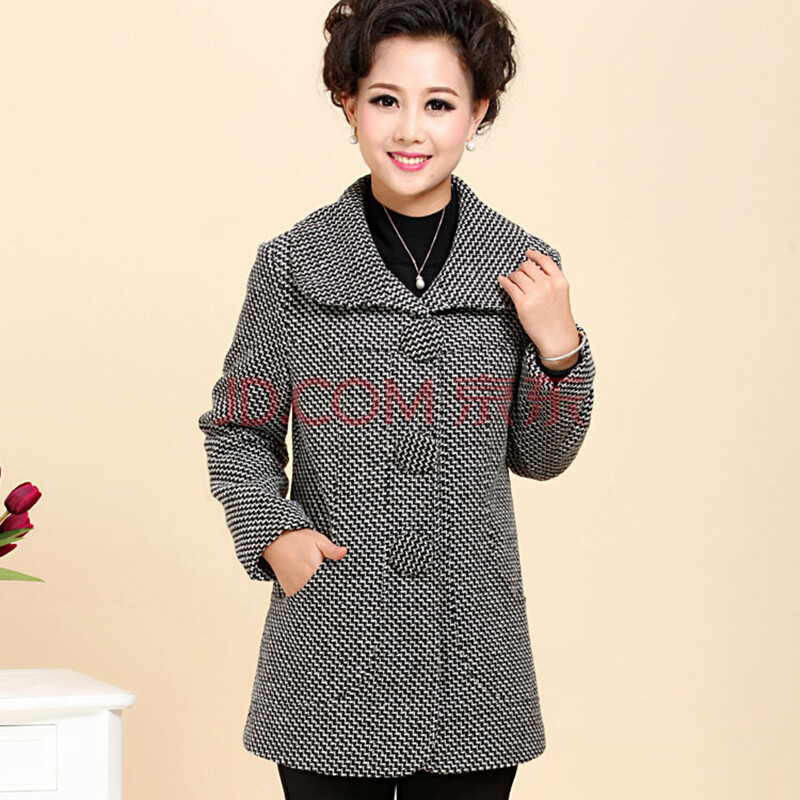 邂逅 <em>中老年</em>女装<em>外套女秋装</em>中年妇女<em>外套</em>老人