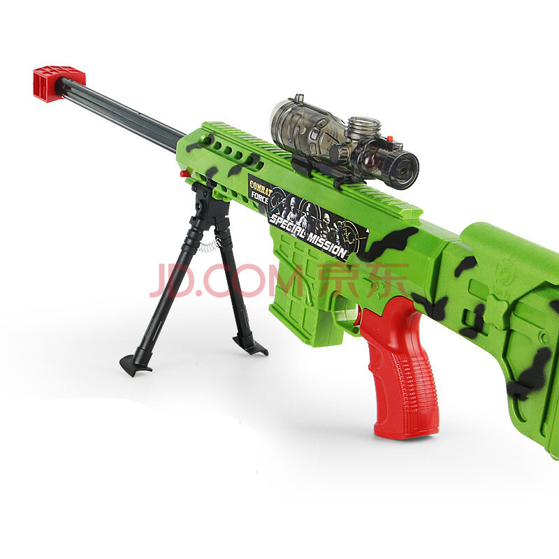 儿童玩具枪仿真电动连发水弹枪巴雷特毁灭极光狙击枪可发射子弹枪
