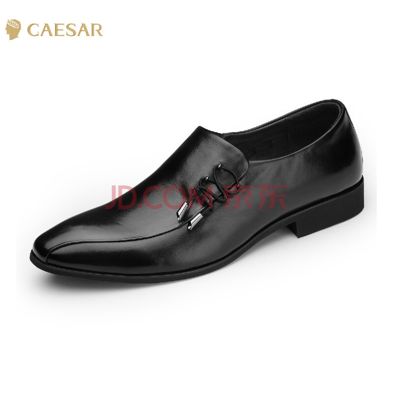 ¿Èö´óµÛCAESAR ÄÐÊ¿¾µäÓÐÐͳéÉþ×°ÊεͰï¼âÍ·ÉÌÎñƤЬ ºÚÉ« 40(250)