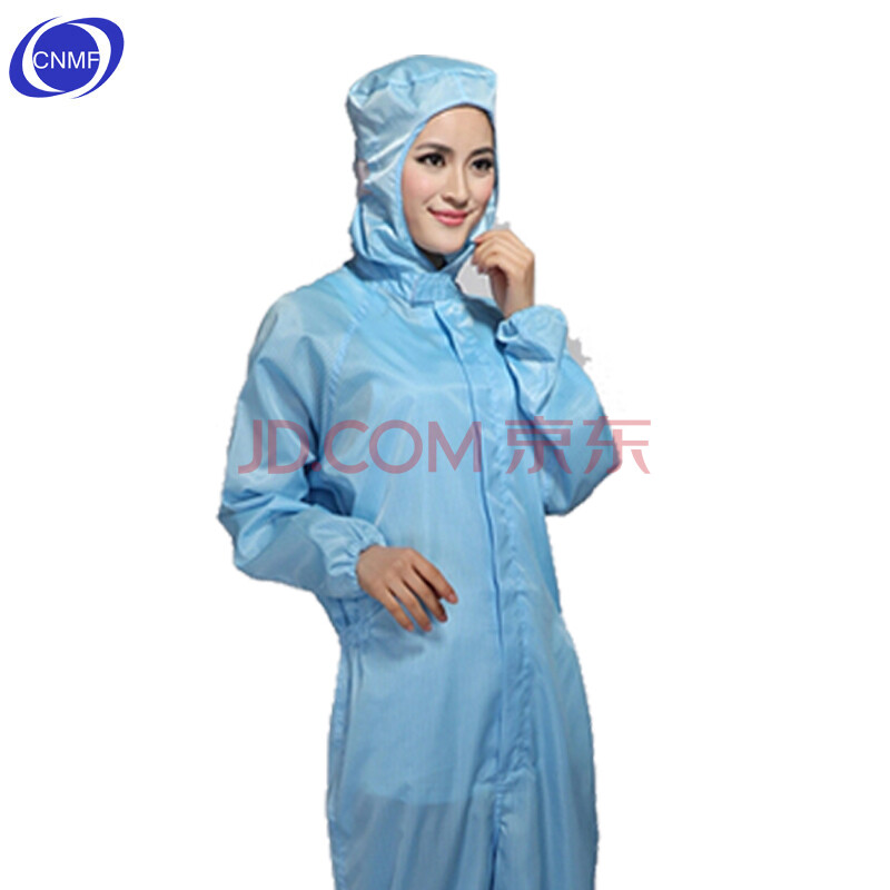 谋福 防尘防静电服套装 无尘室用品食品车间无