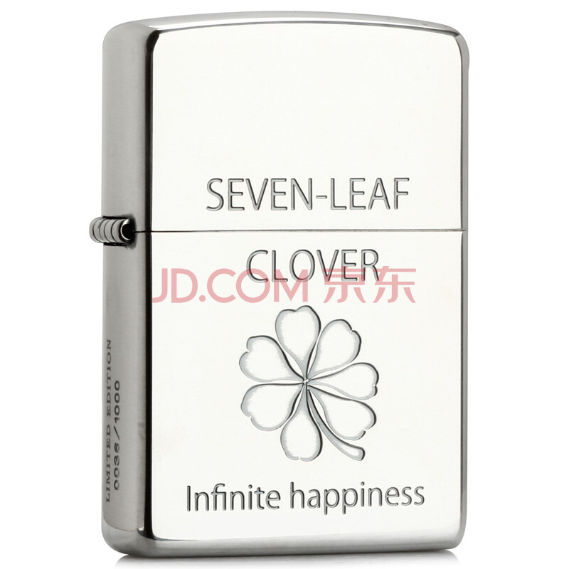 【芝宝(zippo)】zippo打火机 sc2573 幸运七叶草 镀银图片