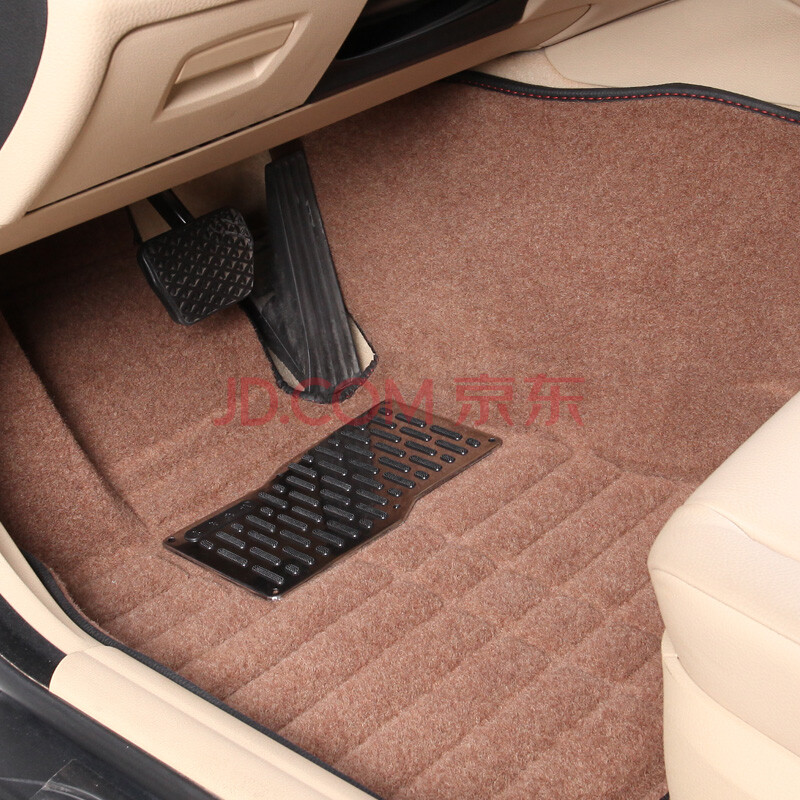 豫香 全包围草坪丝圈汽车脚垫 专车专用 宝马5