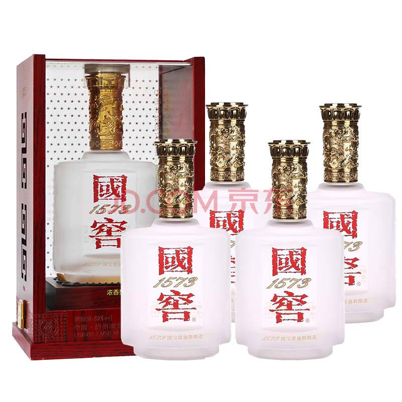 ãòÖÝÀÏ½Ñ Å¨ÏãÐÍ°×¾Æ ¹ú½Ñ1573Õé´«2012Äê52¶È500ml*4