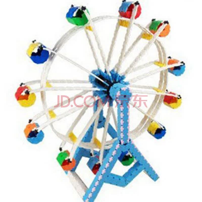 七巧匠 3d益智拼插积木摩天轮 3200片 62072