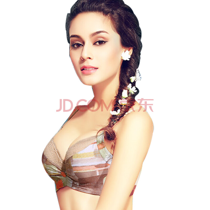 菡<em>妃子 文胸</em>女聚拢调整型收副乳性感小胸蕾丝