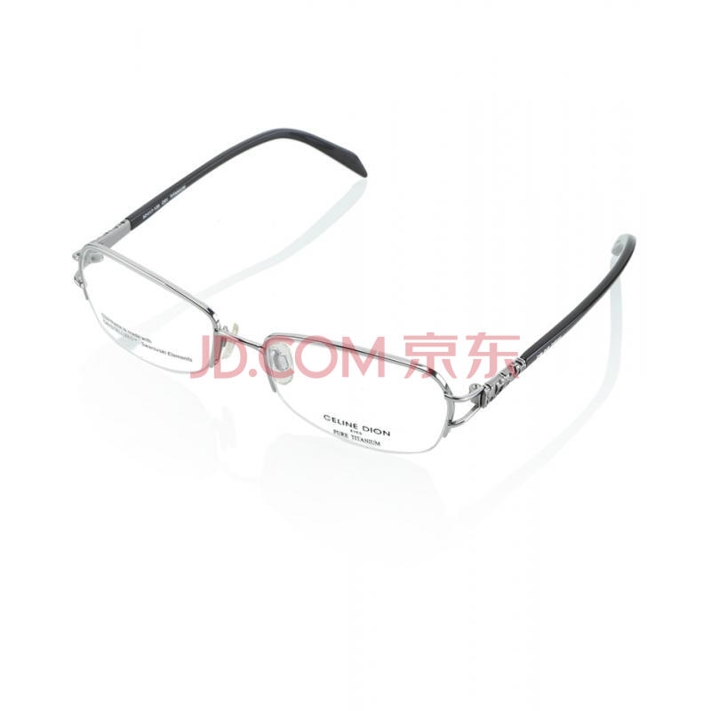 <em>赛琳</em> <em>Celine 女士</em> 光学<em>眼镜</em> 银色 纯钛 Celine D