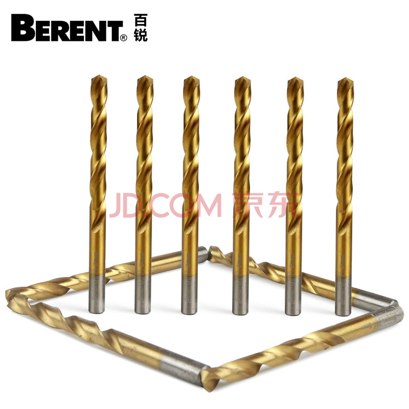 五金工具 电动工具 百锐(berent) 百锐 麻花钻 不锈钢直钻 木工钻头 1