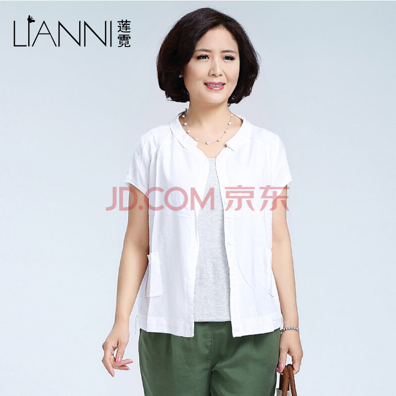 中老年亚麻女装|京东中老年大码女装|中老年大