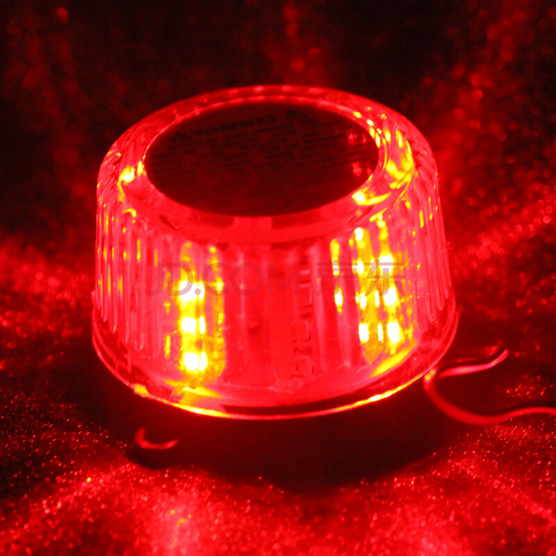 汽车爆闪警示灯电动车灯改装配件鬼火踏板车摩托车装饰车灯防水彩灯