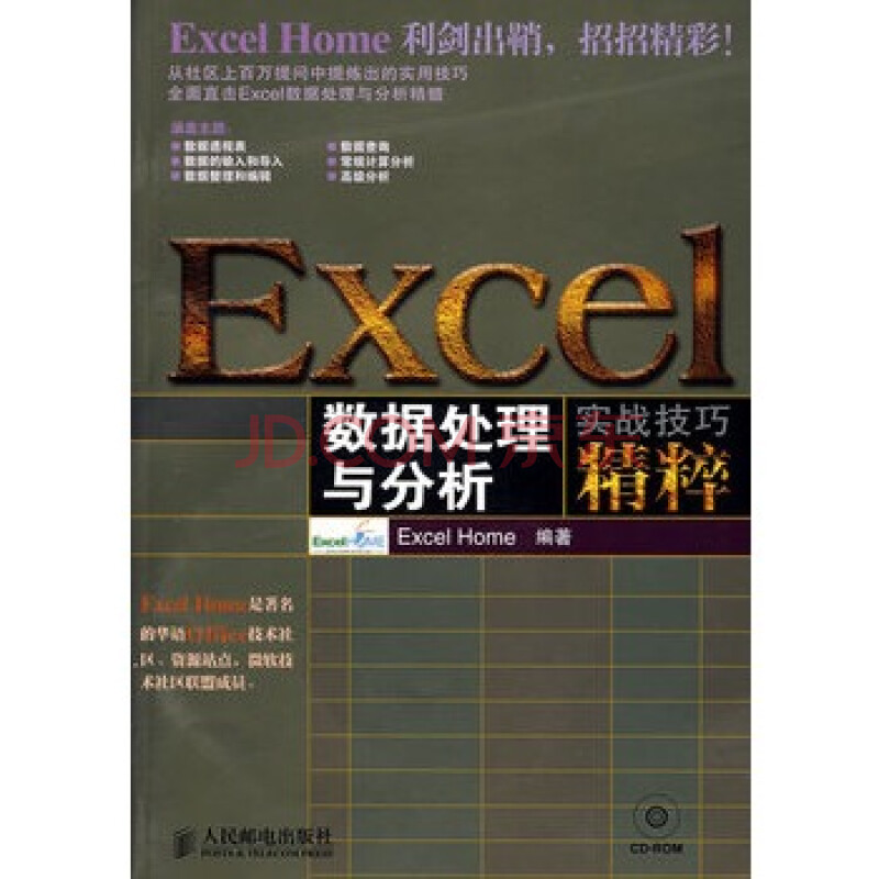 Excel数据处理与分析实战技巧精粹(附光盘)(Ex