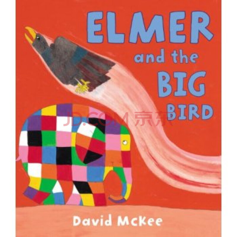 elmer and the big bird david mckee