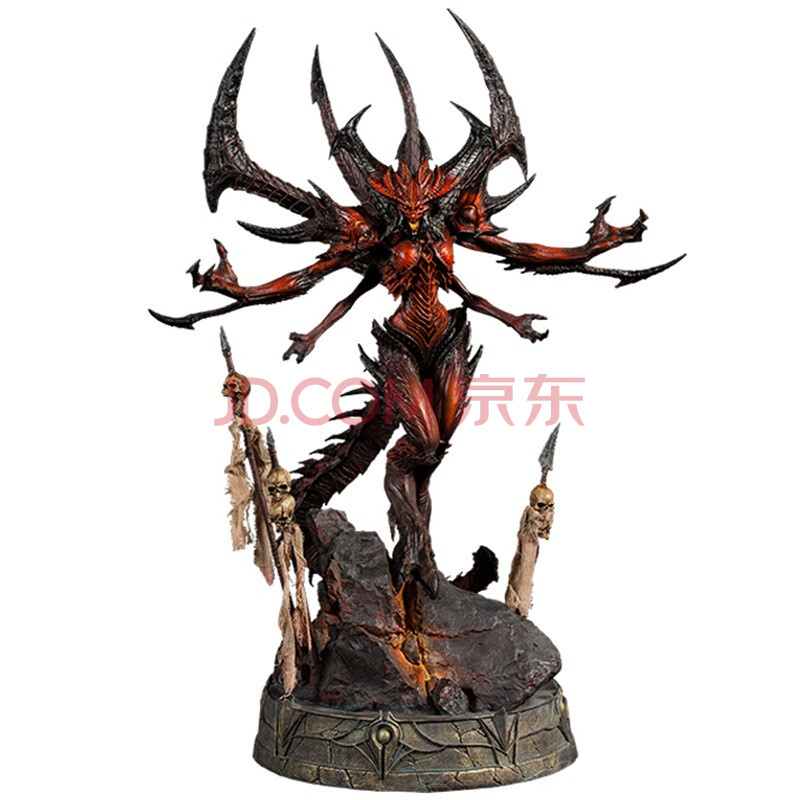 暗黑破坏神3 迪亚波罗限量手办 sideshow 出品 暗黑迪亚波罗diablo