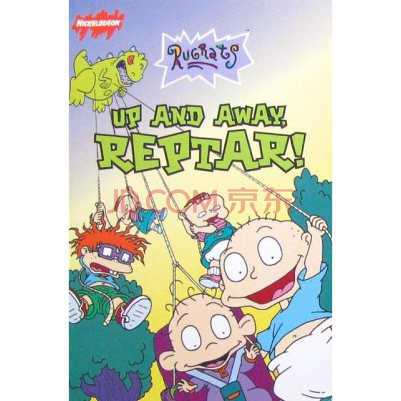 "rugrats": up and away, reptar"小淘气": 起身离开,rep