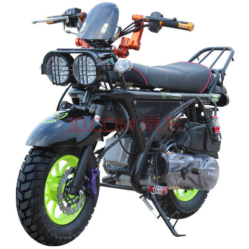菲尔斯小祖玛燃油摩托车125cc燃油助力车踏板车跑车越野摩托车两轮