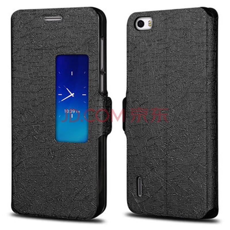 索风 手机保护套 翻盖外壳 适用于华为荣耀6 黑