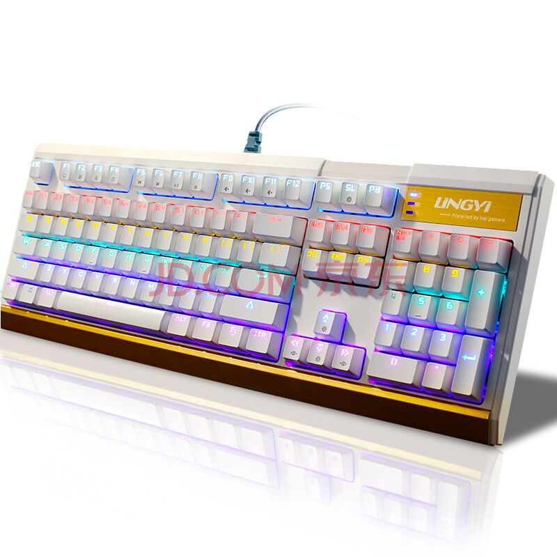 真机械游戏键盘青轴LOLC便宜价格 质量好吗