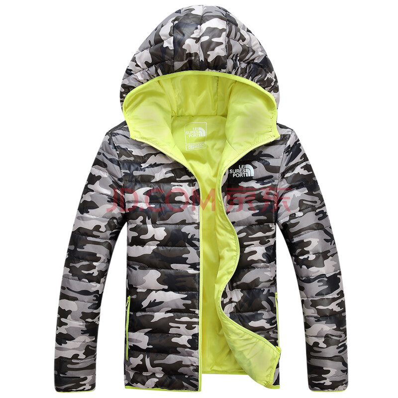 2014秋冬<em>男羽绒服</em> 轻薄迷彩<em>羽绒服</em> 双面穿情侣