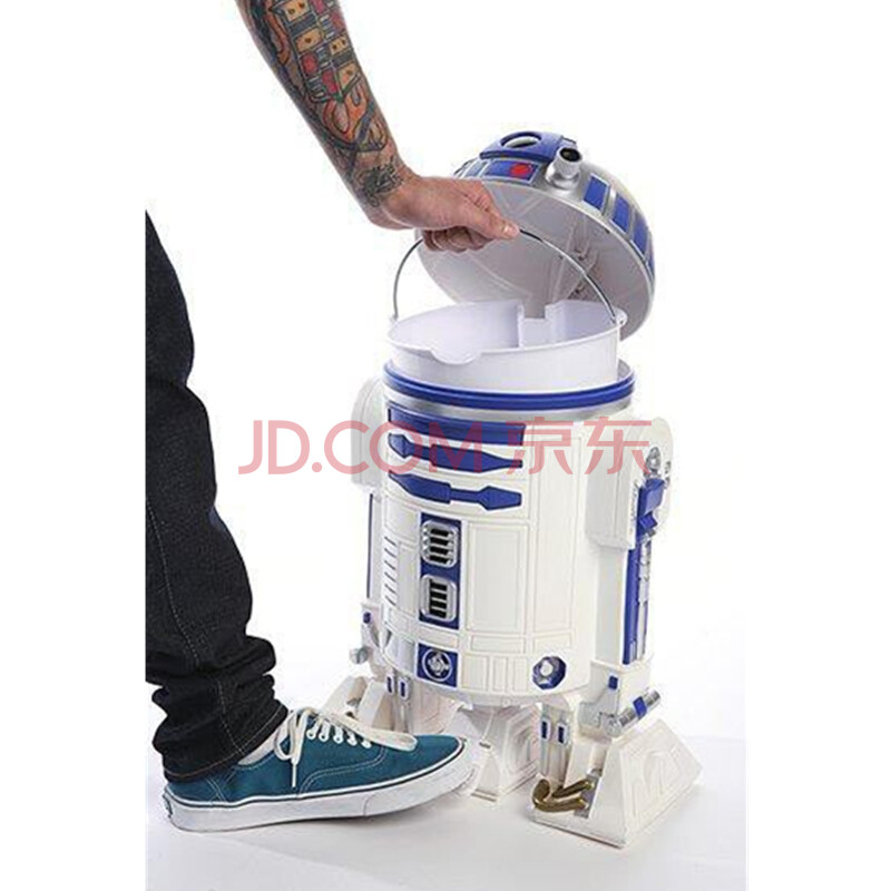 聚尚欧美热销star wars r2d2 trash can 星球大战机器人造型垃圾桶