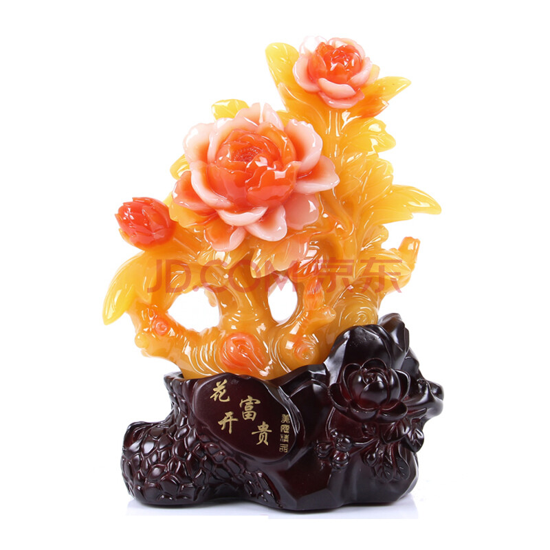 虹语荷 风水招财葫芦仿玉白菜如意摆件 工艺品家居装饰创意客厅摆设