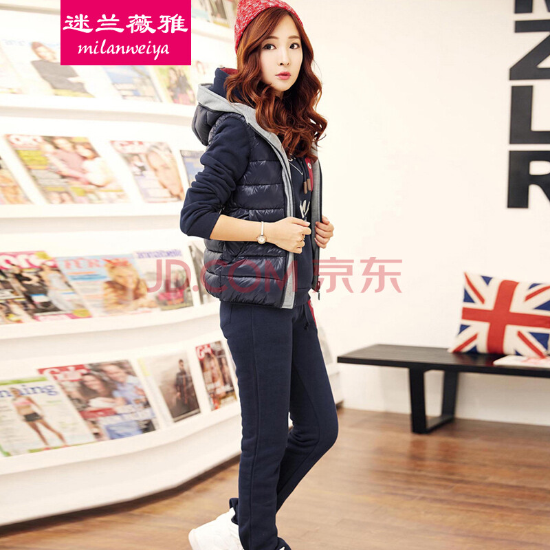 迷兰薇雅2014秋冬装新款女装韩版时尚<em>卫衣</em>运