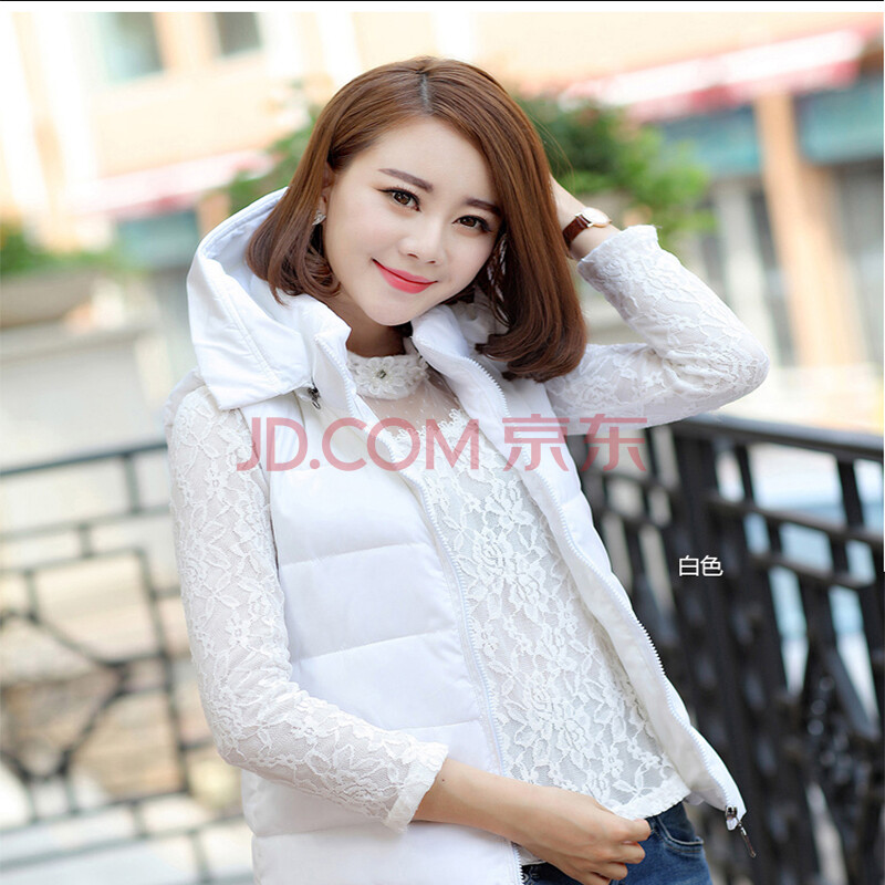 2014秋冬韩版<em>女士羽绒</em>棉短款<em>马甲</em>女坎肩背心