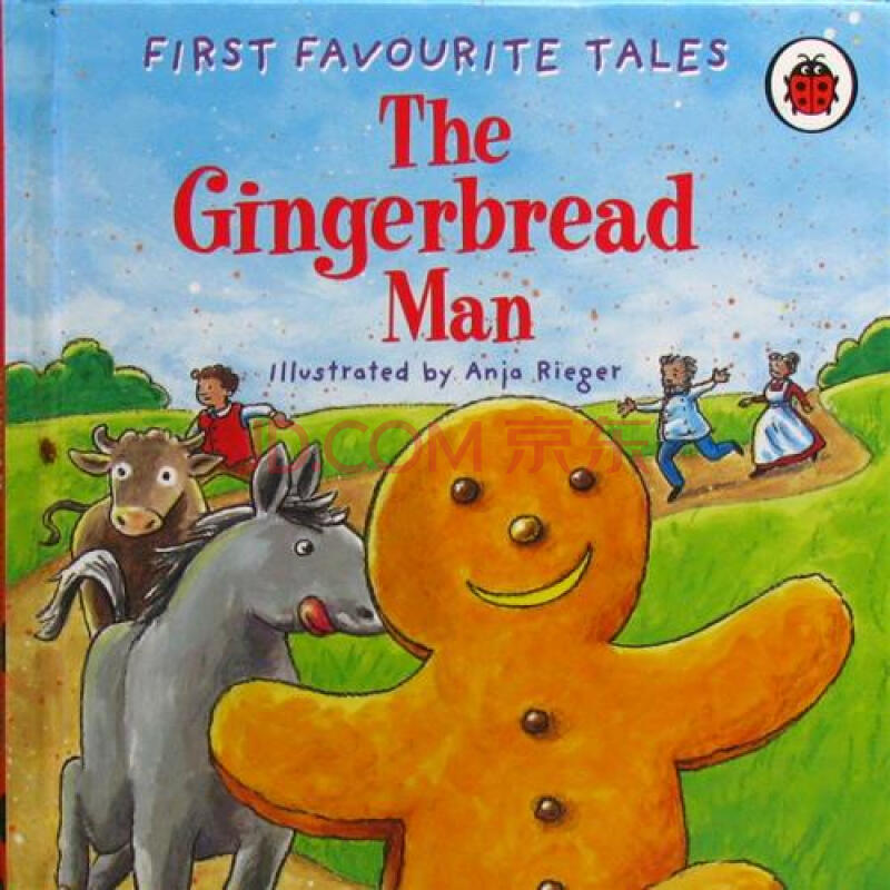 the gingerbread man 姜饼人原版进口外文儿童绘本