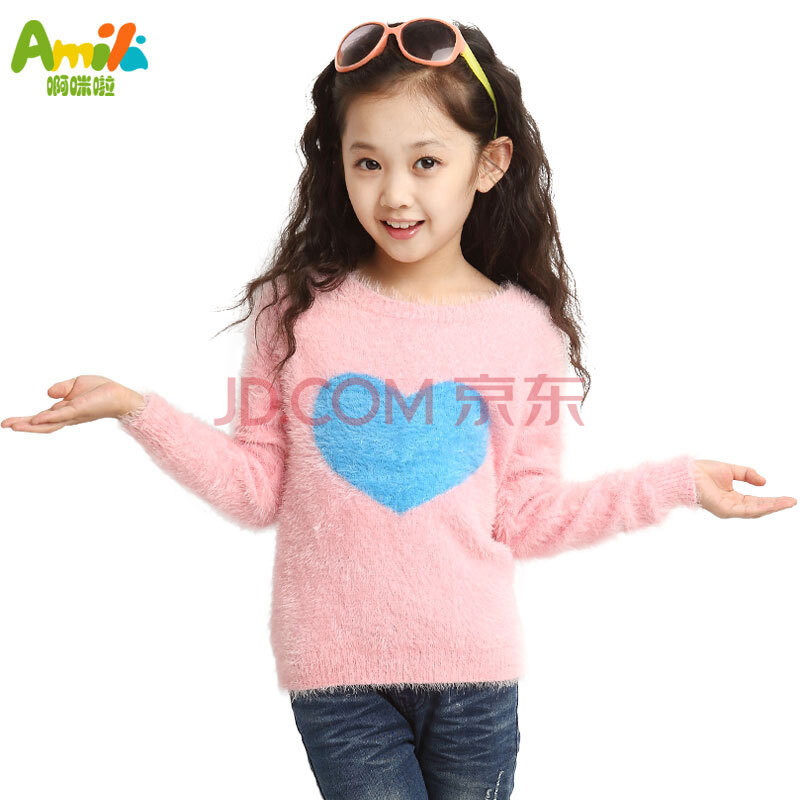 <em>儿童毛衣2014新款</em>春秋装女童毛衣套头韩版童