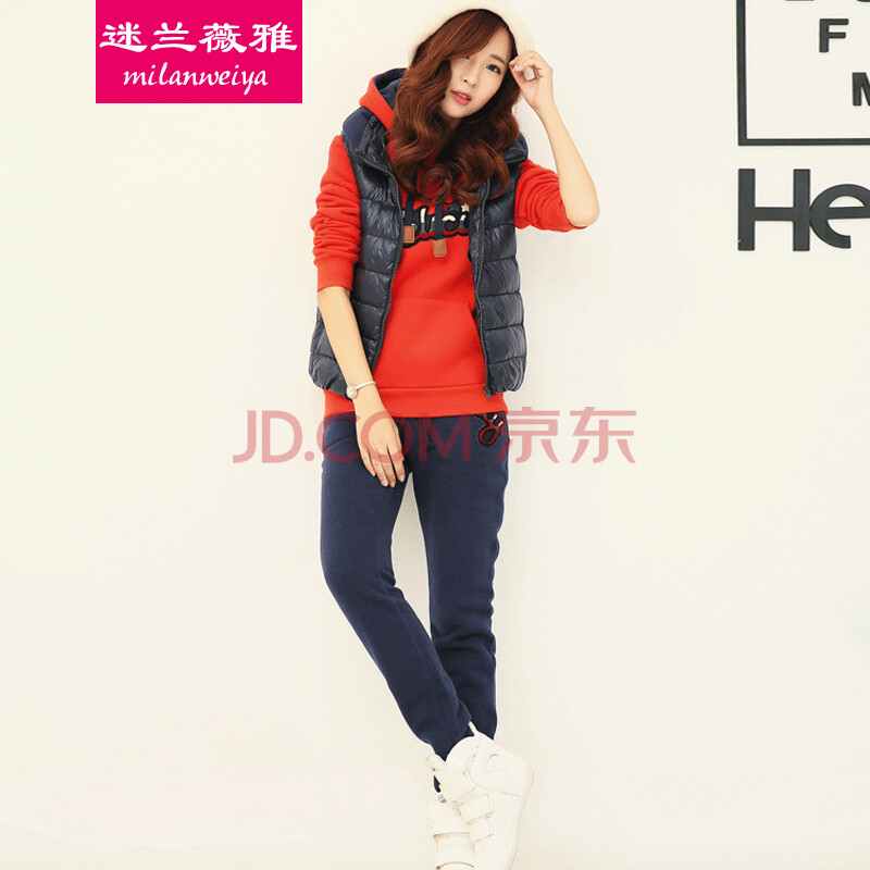 迷兰薇雅2014秋冬装新款女装韩版时尚<em>卫衣</em>运