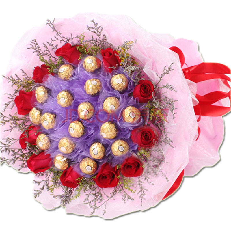 11朵红玫瑰花束全国鲜花速递生日礼物【指定时间送到】北京成都广州