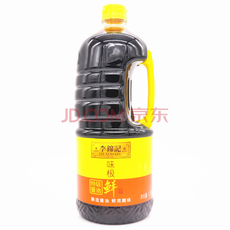 李锦记 味极鲜酱油 红烧上色 烹饪酿造酱油1750ml/瓶