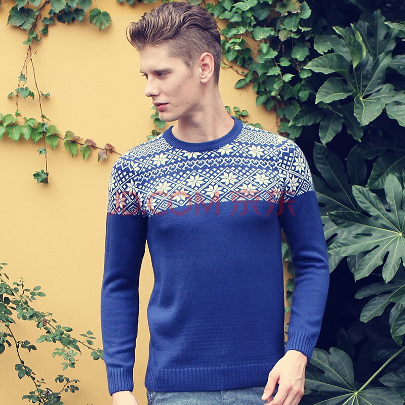 justyle2014春秋款男士毛衣<em>开衫</em>韩版针织衫男冬