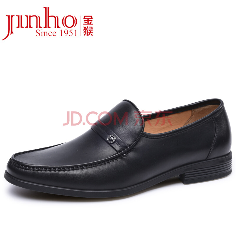 ½ðºï(Jinhou)˽È˶©ÖÆÉÌÎñÐÝÏÐţƤÌ×½ÅÄе¥Ð¬ ¶©×ö»éЬÄÐʿƤЬ D22D208 ºÚÉ« 37Âë-47Âë