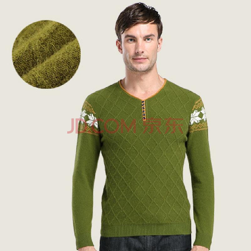 上市■万寻2014秋冬新品中年<em>男款貂绒毛衣</em>男