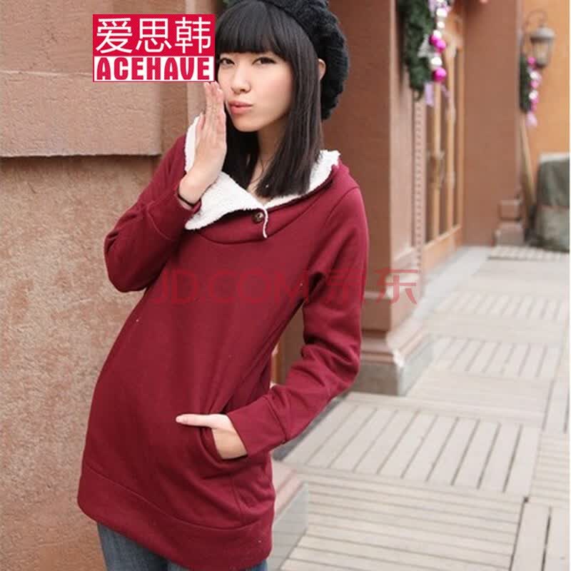 爱思<em>韩</em> 2014韩版新款时尚<em>女装</em>秋装女<em>外套加长</em>