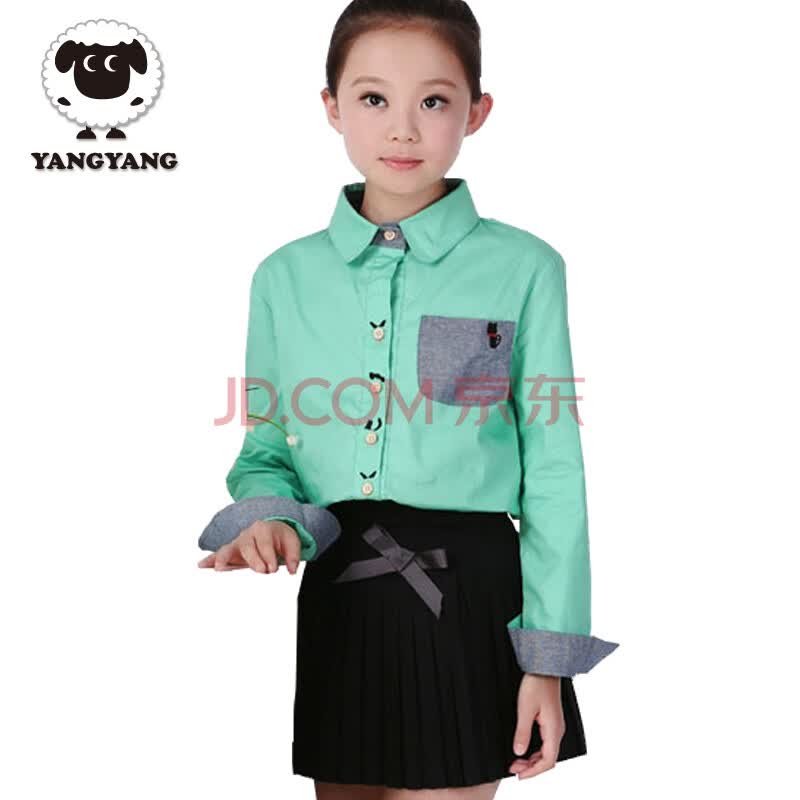 羊羊<em>童装女秋装</em>女童春秋装<em>2014</em>新款蝴蝶结百