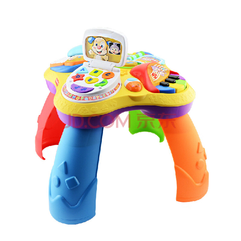 Fisher Price费雪 多功能音乐学习桌 小狗皮皮学