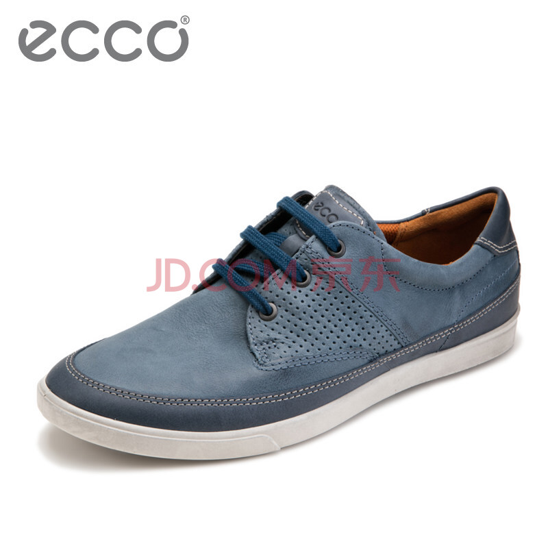 ECCO°®²½ÄÐЬ ÏÖ´úÐÝÏÐϵ´øµÍ°ï°åЬ ¼òԼʱÉÐÄÍÄ¥Í¸ÆøÄ¥É°Æ¤Ð¬ ¿ÆÁÖ 535864 º£ÑóÀ¶50638 43