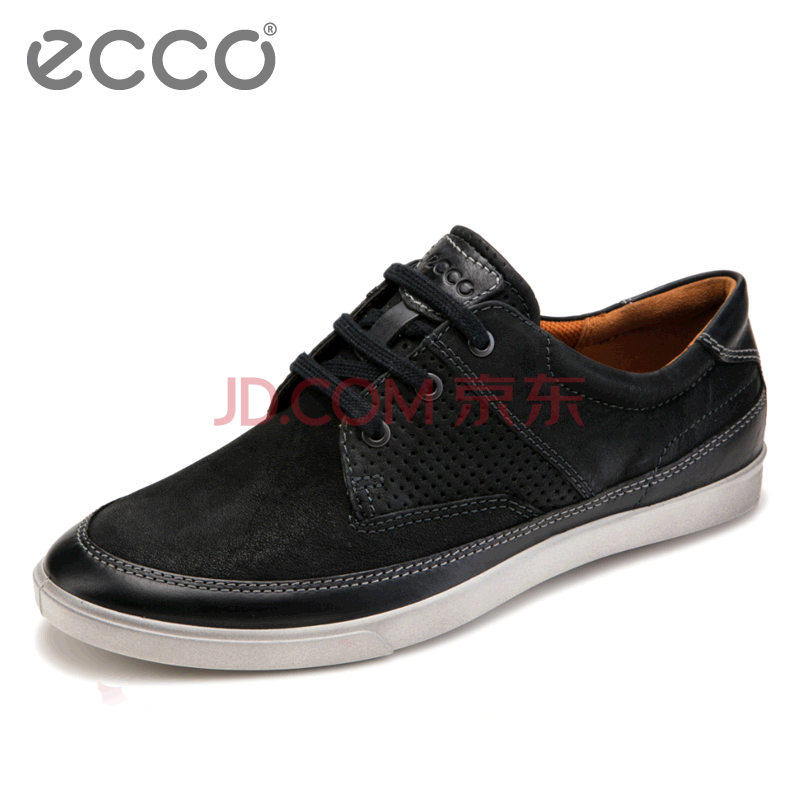 ECCO°®²½ÄÐЬ ÏÖ´úÐÝÏÐϵ´øµÍ°ï°åЬ ¼òԼʱÉÐÄÍÄ¥Í¸ÆøÄ¥É°Æ¤Ð¬ ¿ÆÁÖ 535864 ºÚÉ«55351 42