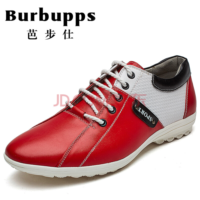 ·¨¹ú°Å²½ÊËBurbuppps ʱÉÐÄÐЬÏļ¾ÉÌÎñÐÝÏÐÊÖ¹¤¶¨ÖÆÄÐʿƤЬ ºìÉ«-±ê×¼Âë 40
