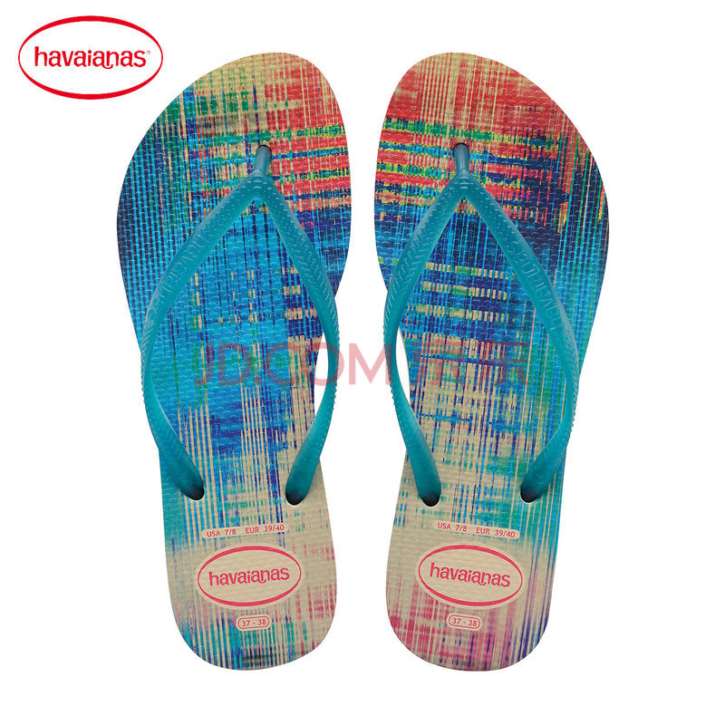 HavaianasÐÂÆ·°ÍÎ÷ÏÄ´ºÈË×ÖÍÏЬSLIM BEATSÃ×°×ɫŮ¿î¹þÍßÄÇ 39/40Âë25.5ÖÁ26.5