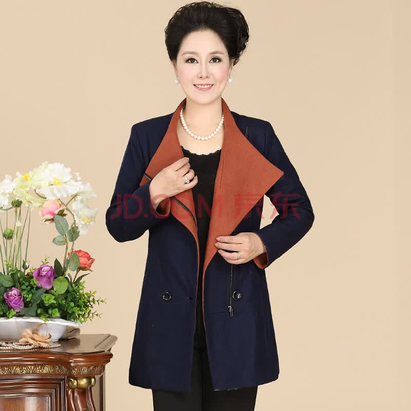 红艾2014<em>新款</em>中老年<em>女装秋装外套妈妈装</em>长袖