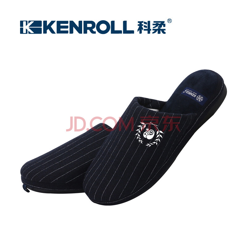 KENROLL¿ÆÈáÇﶬ¼¾¾Ó¼ÒÃÞÍÏЬʱÉÐÊÒÄÚ±£Å¯ÌõÎÆ¾Ó¼ÒµØ°åÄÐÍÏЬ ÉîÀ¶É« 42/43