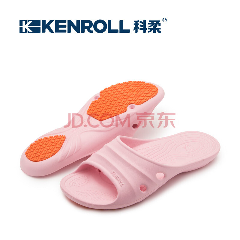 KENROLL¿ÆÈáÔ¡ÊÒÏ´ÔèÀÏÈËÔи¾ÄÐÅ®ÍÏЬ¾Ó¼ÒÊÒÄÚ©ˮ°´Ä¦µ×·À»¬ÍÏЬÏÄÊÒÄÚÇé¿îÍÏЬ Ë®·ÛÉ« Ůʿ37/38