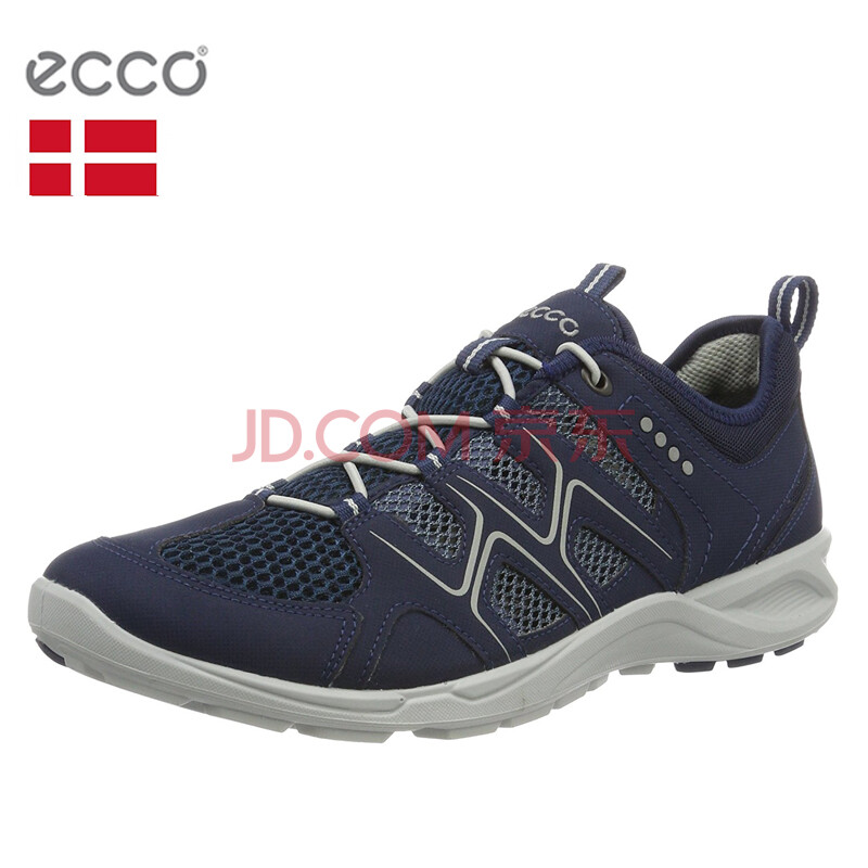 全球购 德国直邮 | ECCO 爱步 运动鞋网鞋夏季男鞋低帮热酷系列 841104 841114 浅蓝色 -58933 40