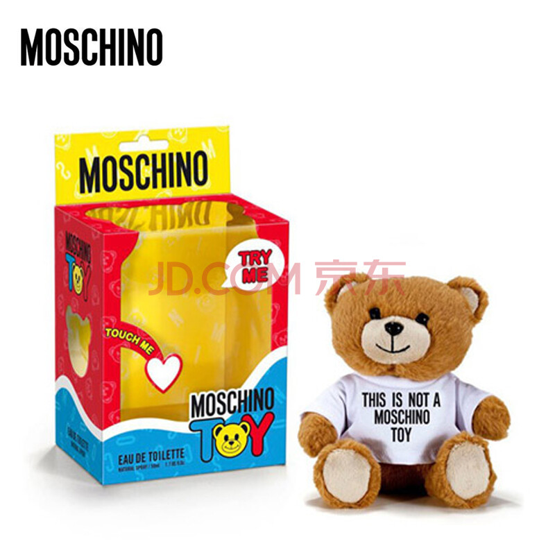 莫斯奇诺moschino toy 限量款小熊公仔香水50ml 泰迪熊玩具香水