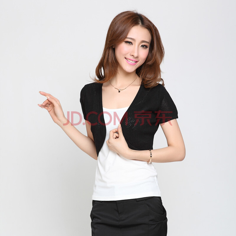 如云阁2014夏季新款<em>女装小开衫</em>小萝莉 韩版修