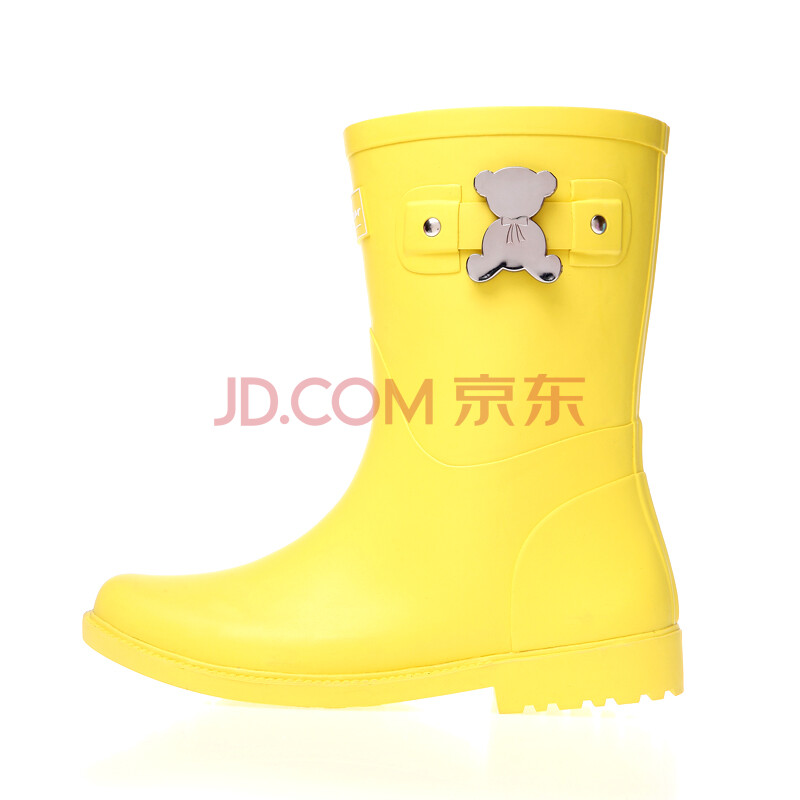 ºÃÓêʱ½Ú 111ÖÜÄê¼ÍÄî¿îŮʽÓêЬŮʿÓêÑ¥4É« Ì©µÏÐÜ ÓêЬ Ì©µÏÕ䲨ºÏ×÷¿î »ÆÉ« 36