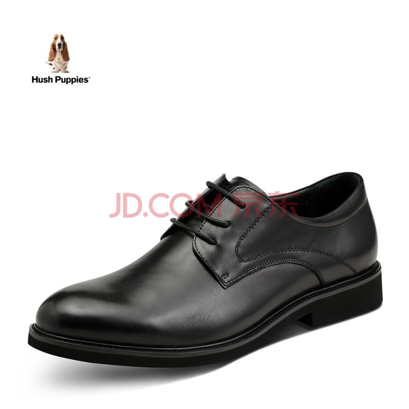 Hush Puppies/Ͼ²½Ê¿2017Ç^ר¹ñͬ¿îţƤÉÌÎñÕý×°ÄÐÆ¤Ð¬B1B02CM7 ºÚÉ« 41