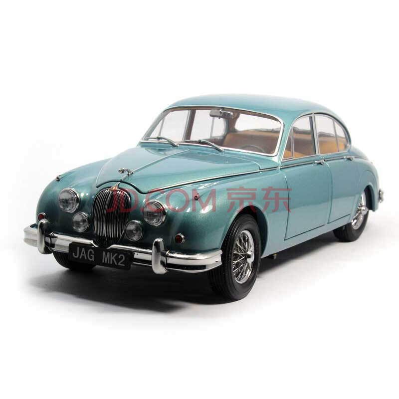 paragon 1:18 捷豹车模jaguar mark2 老爷车 高仿真合金汽车模型 猫眼